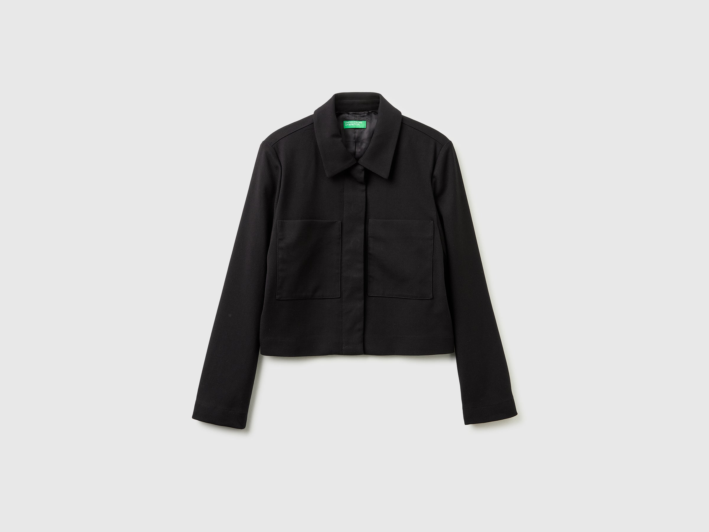Casaco curto com bolsos - ucb_image_FS
