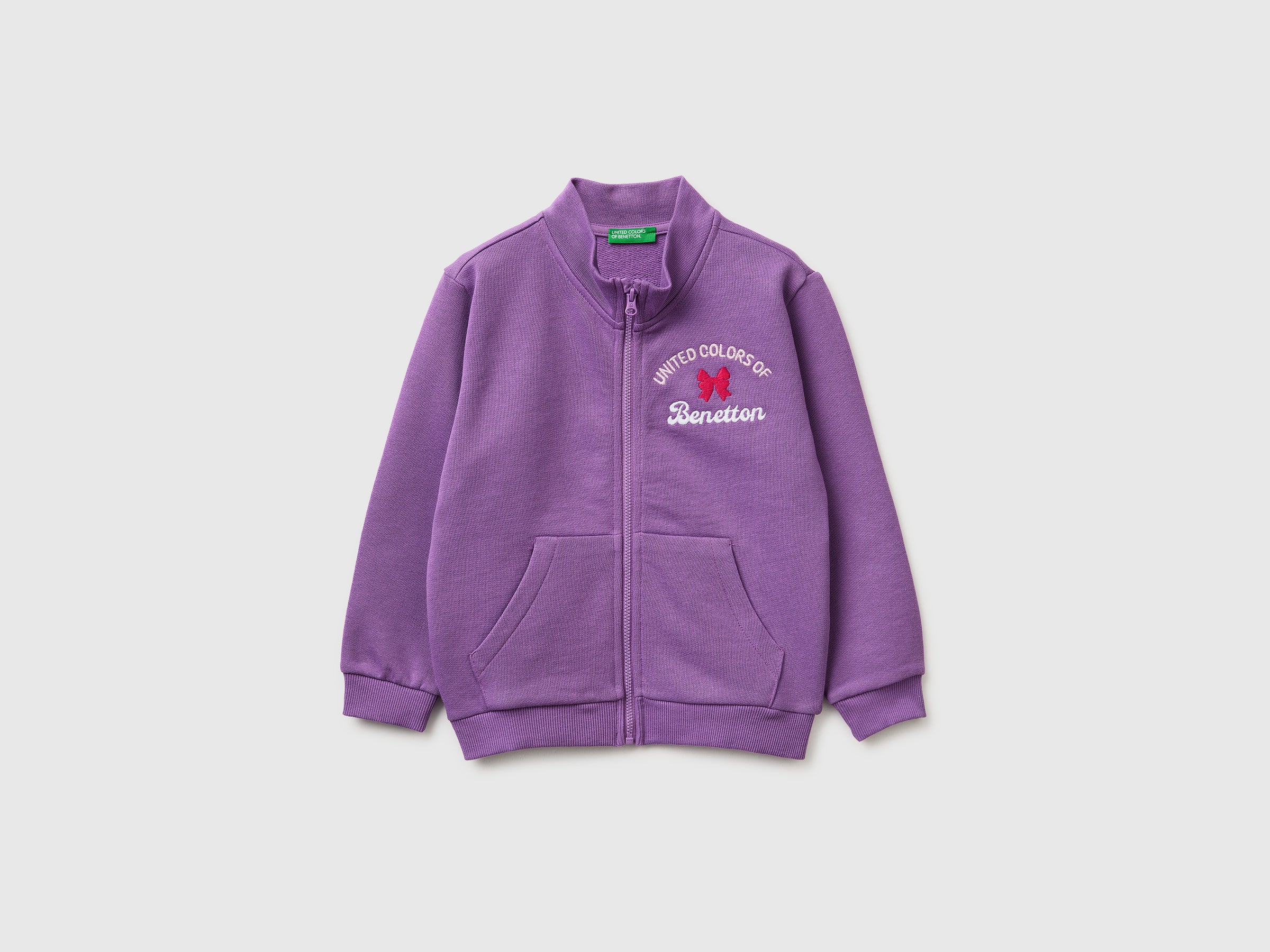 Zip-up sweatshirt with print - ucb_image_FS