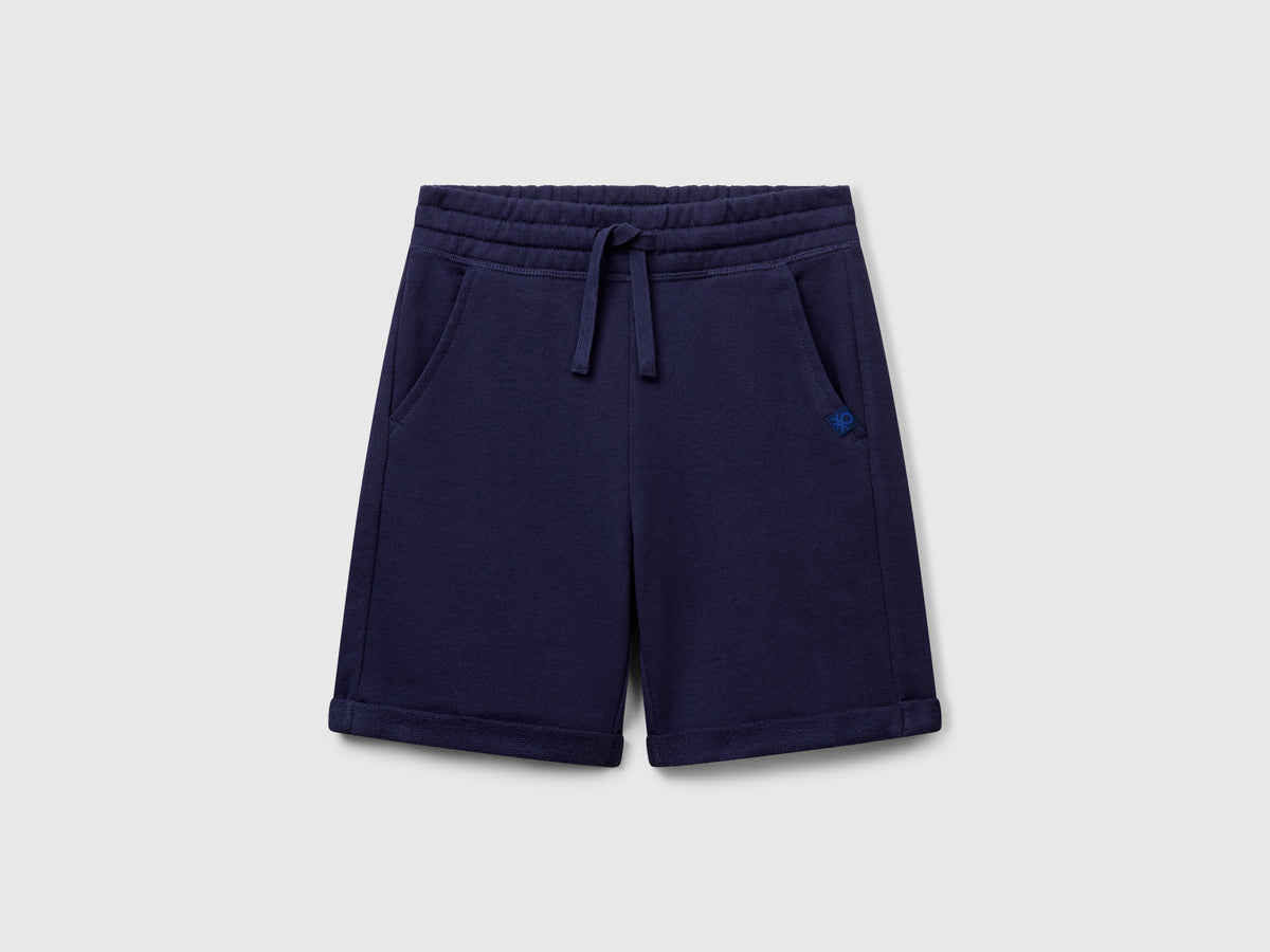 Bermudas em felpo de algodão puro - ucb_image_FS