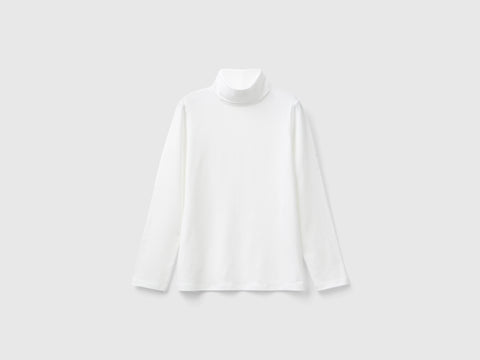 T-shirt stretch com gola alta - ucb_image_FS