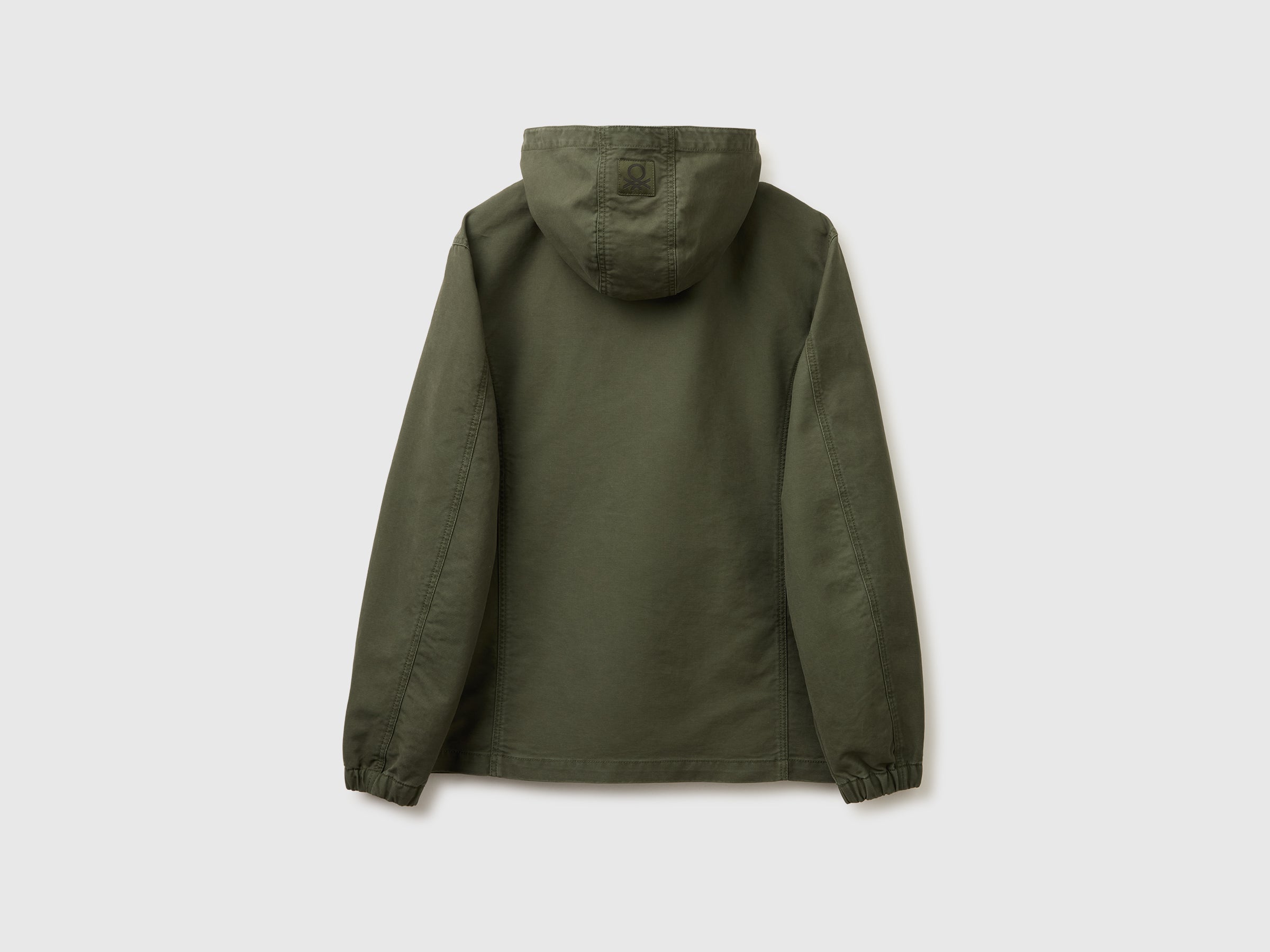 Short jacket in faded cotton - ucb_image_BS