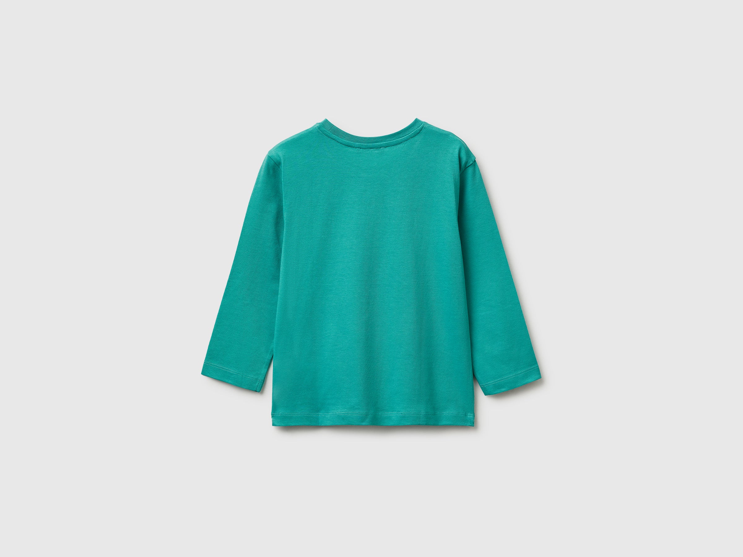 T-shirt com estampa logótipo em algodão orgânico - ucb_image_BS