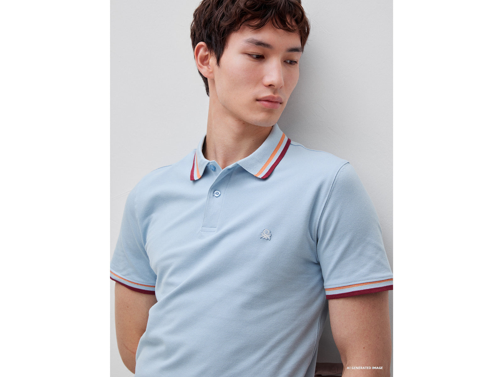 Slim fit polo shirt