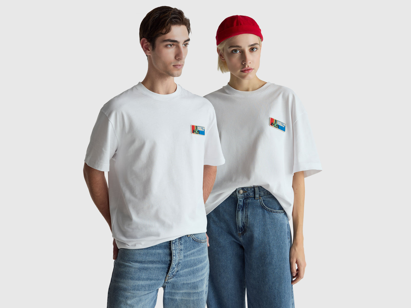 T-shirt Benetton Formula com estampa atrás - ucb_image_F