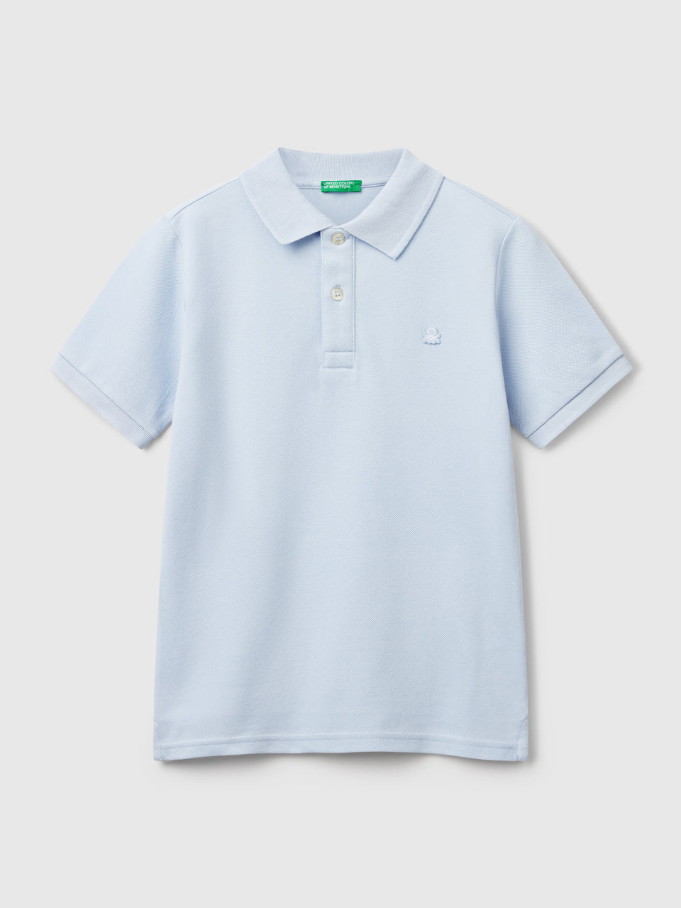 Slim fit polo in pure cotton - ucb_image_FS