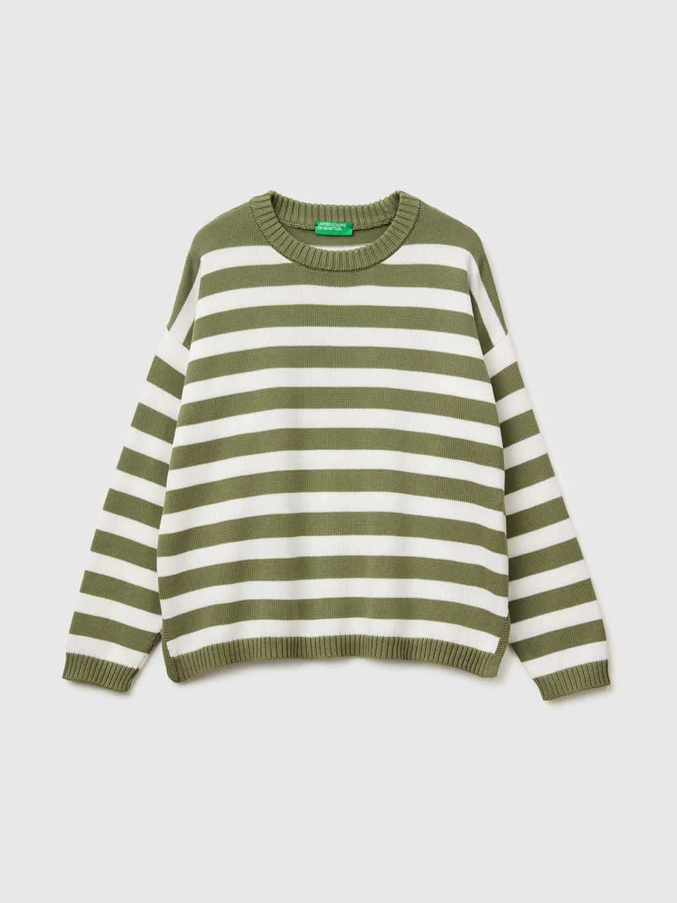 Striped sweater in tricot cotton - ucb_image_FS
