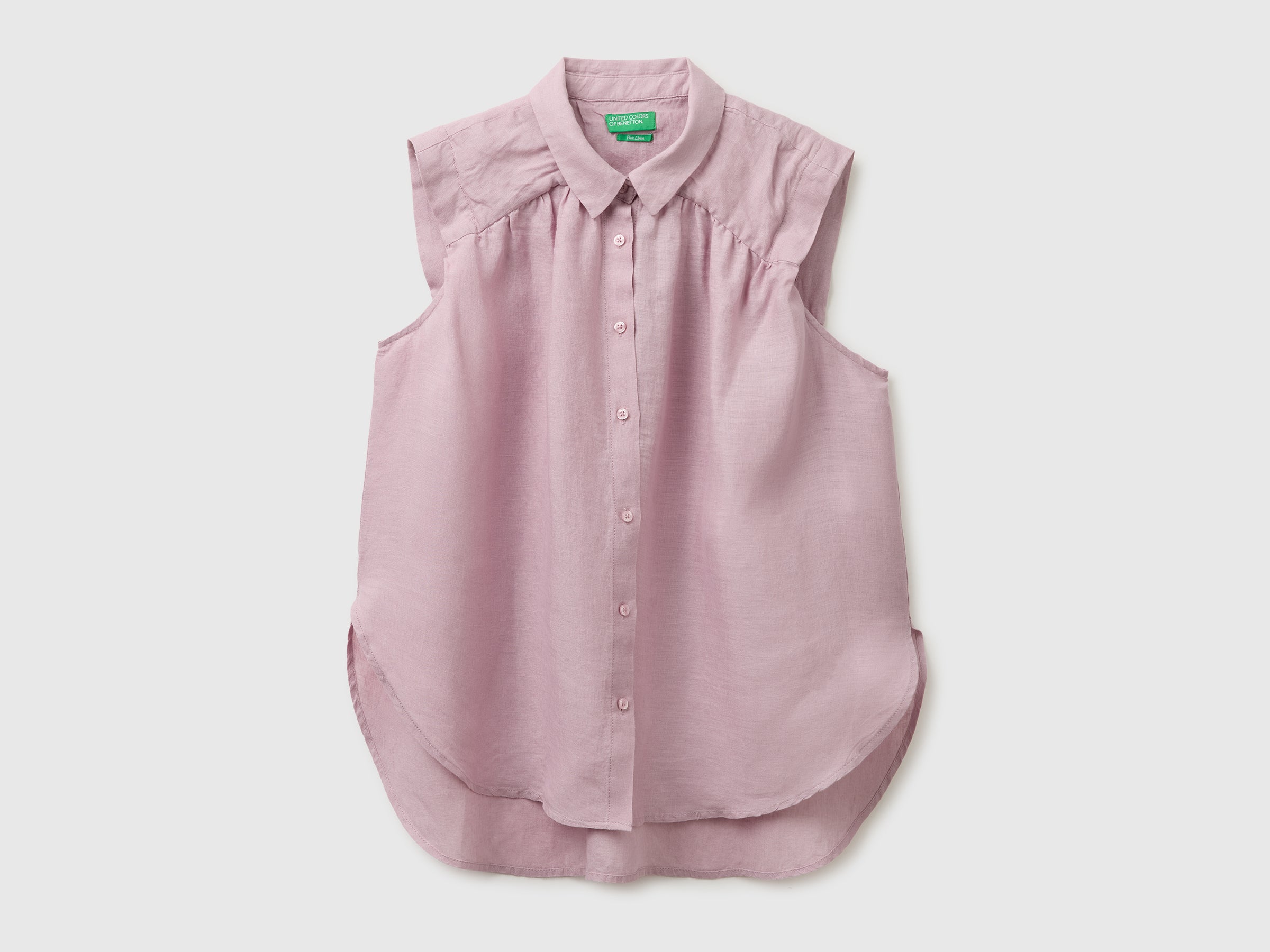 100% linen sleeveless blouse - ucb_image_FS