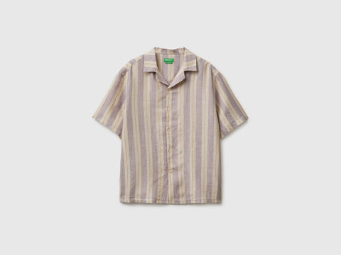 Camisa de manga curta em 100% linho - ucb_image_FS