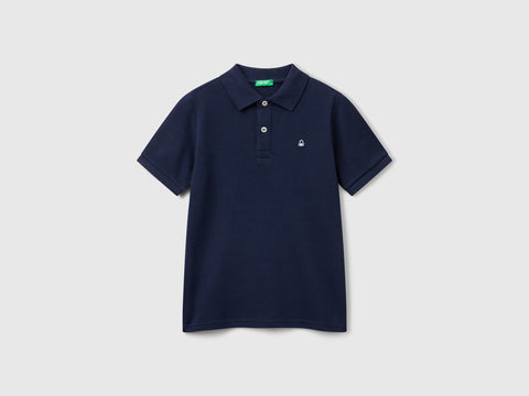 Slim fit polo in pure cotton - ucb_image_FS