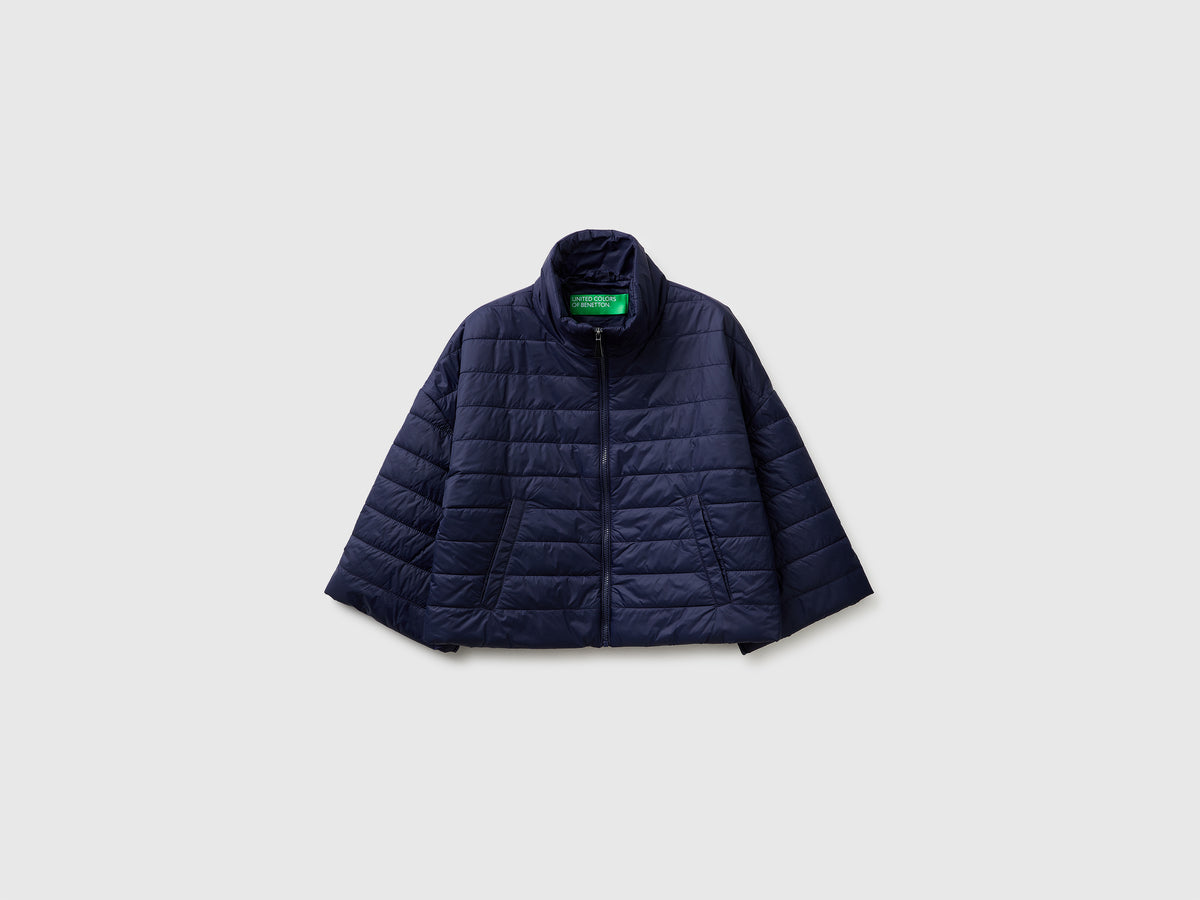 Lightweight padded jacket with 3/4 sleeves - ucb_image_FS