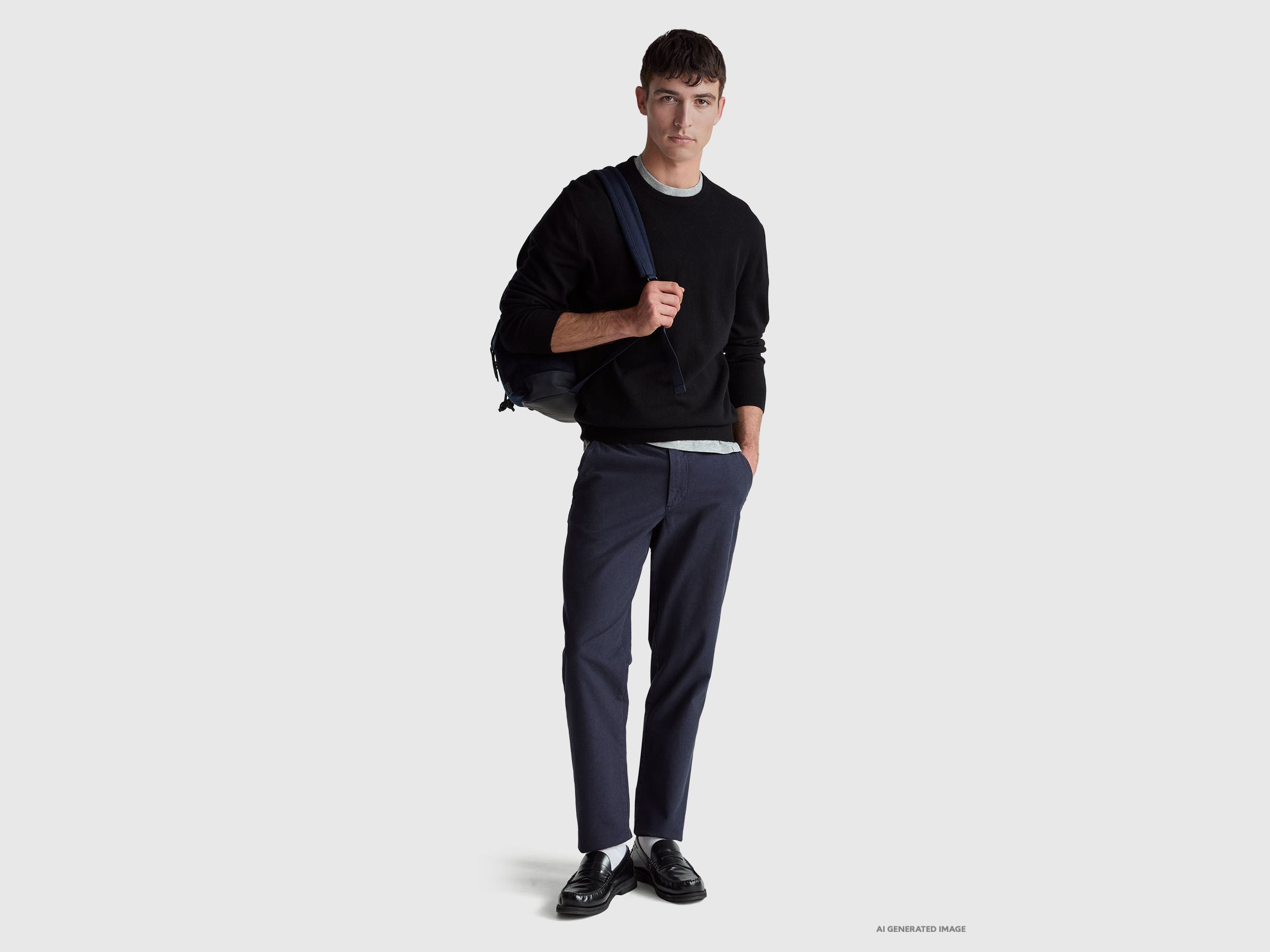 Camisola preta em pura lã Merino - ucb_image_FY