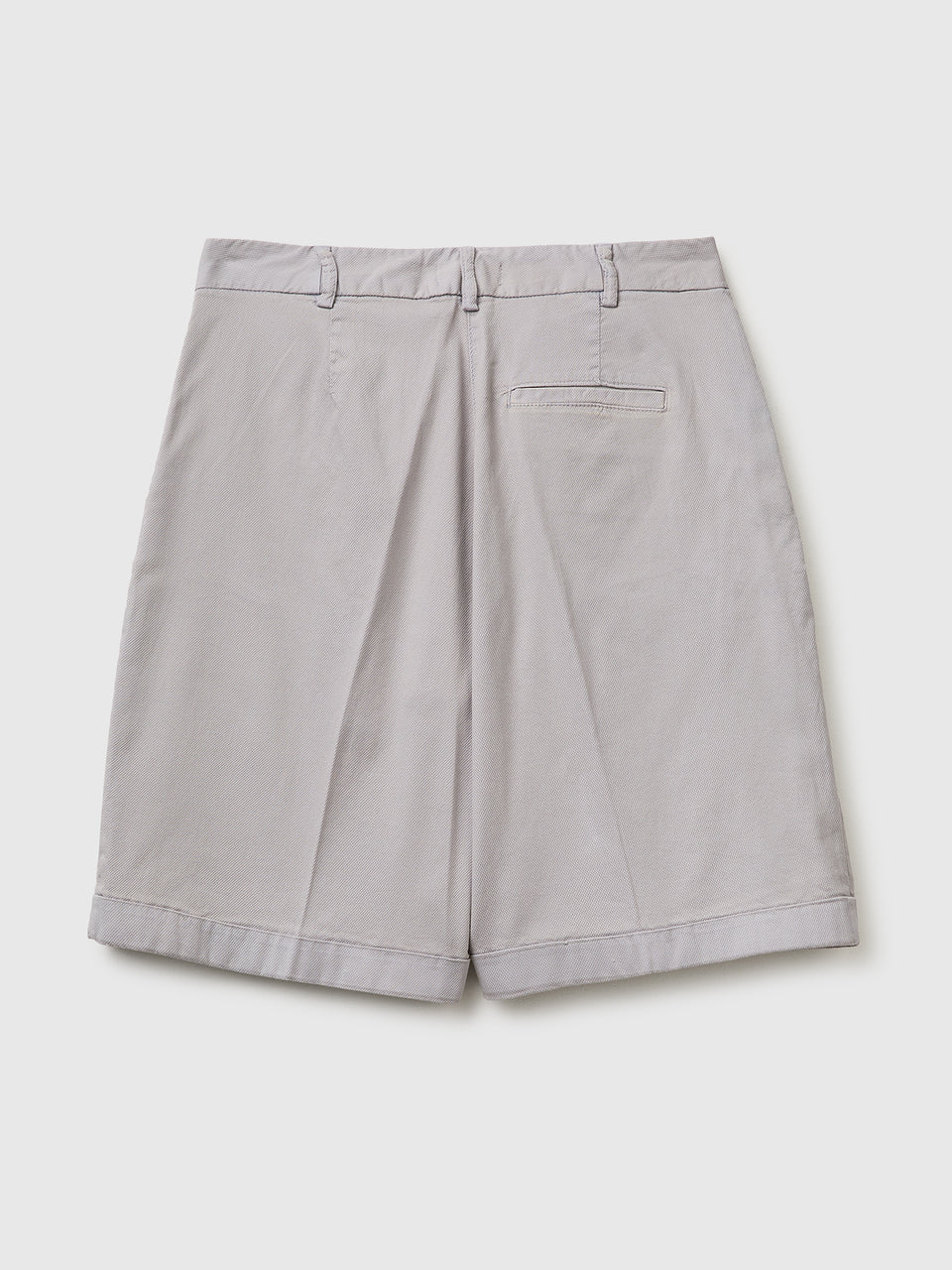 Regular fit Bermuda shorts with turn-ups - ucb_image_BS