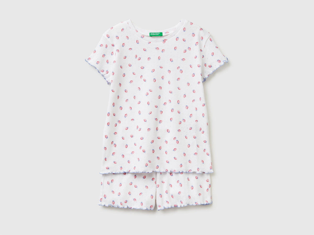 Ribbed patterned short pyjamas - ucb_image_FS