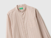 Camisa às riscas gola coreana - ucb_image_FY