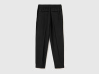 Regular fit trousers with crease - ucb_image_BS