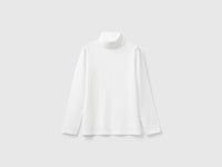 T-shirt stretch com gola alta - ucb_image_FS