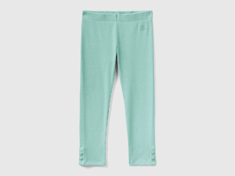 Leggings quentes regular fit em canelado - ucb_image_FS