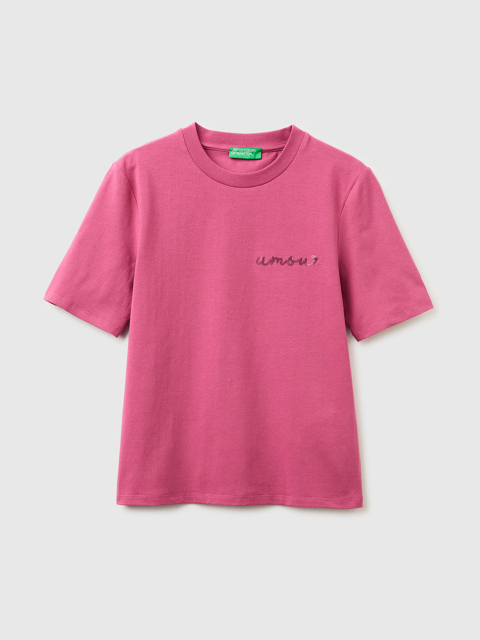 T-shirt with "amour" embroidery - ucb_image_FS