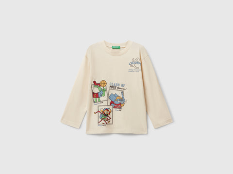 T-shirt de manga comprida com estampa - ucb_image_FS