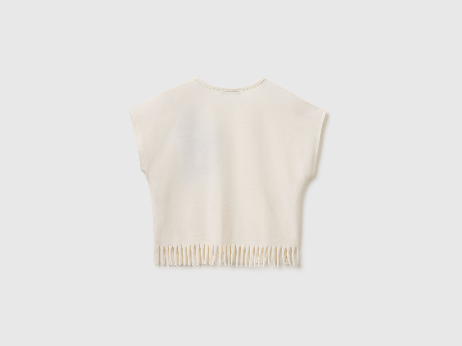 T-shirt with fringes and embroidery - ucb_image_BS