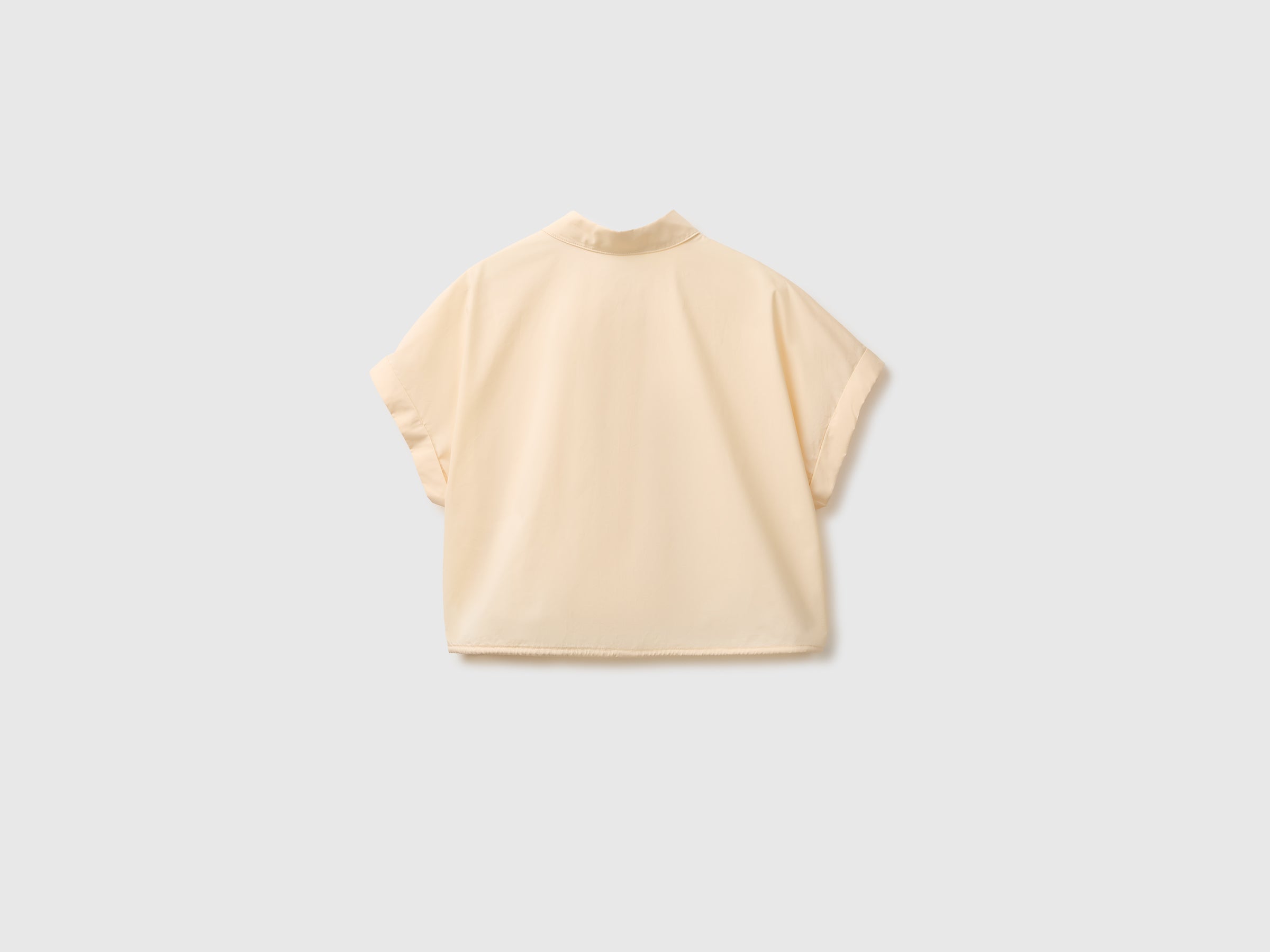 Cropped shirt with drawstring - ucb_image_BS