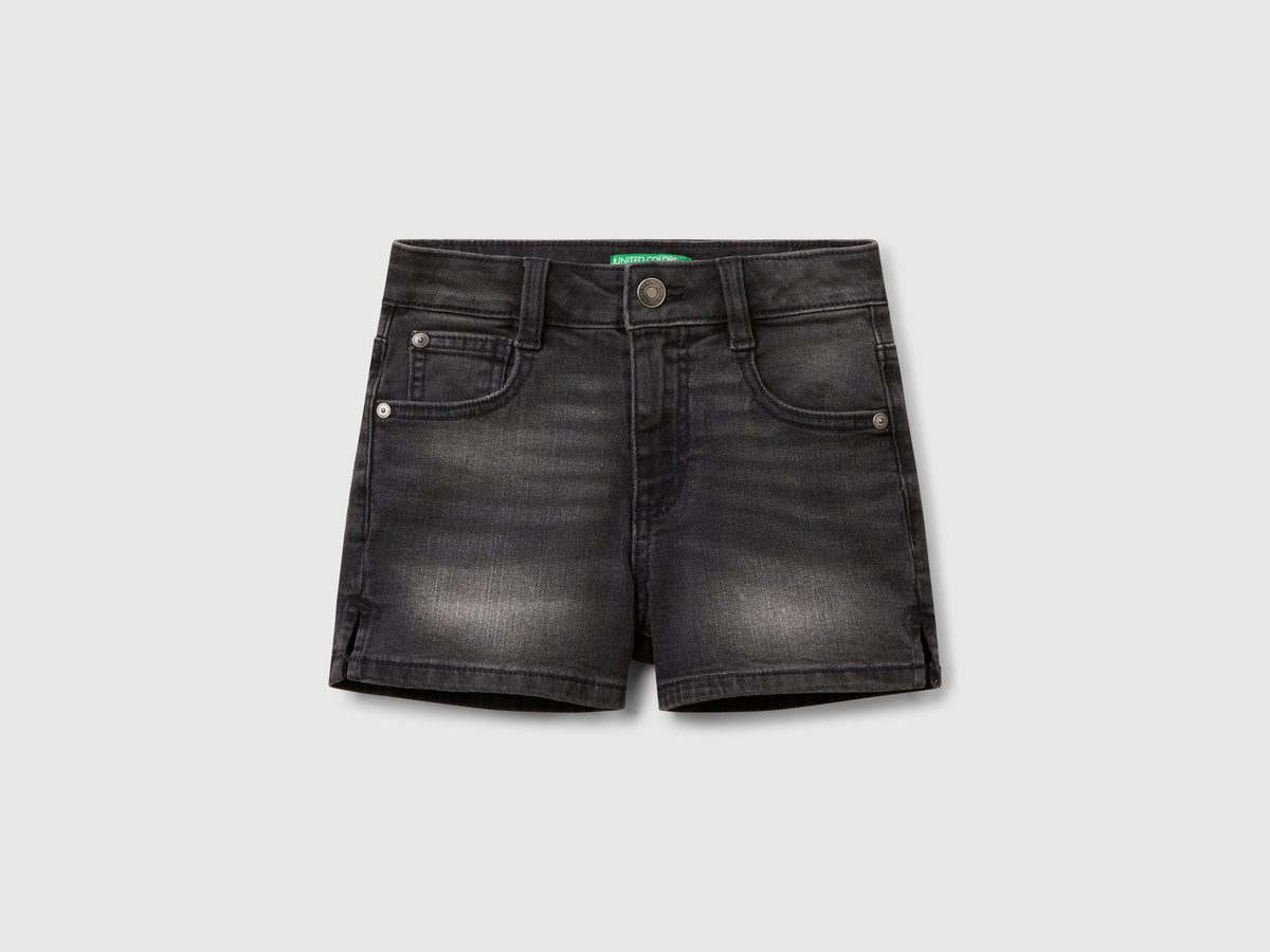 Calças curtas em denim - ucb_image_FS