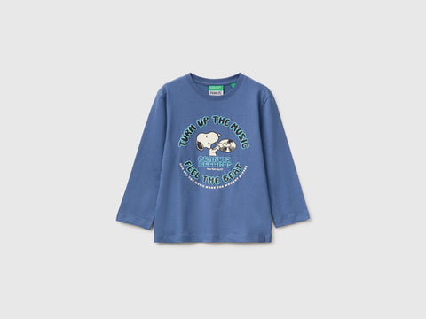 T-shirt com estampa efeito de relevo ©Peanuts - ucb_image_FS