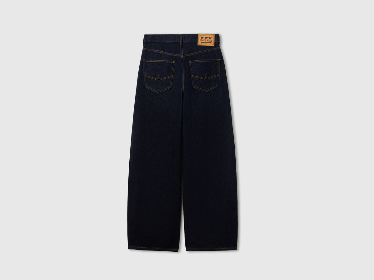 Jeans wide fit lavagem rinse - ucb_image_BS