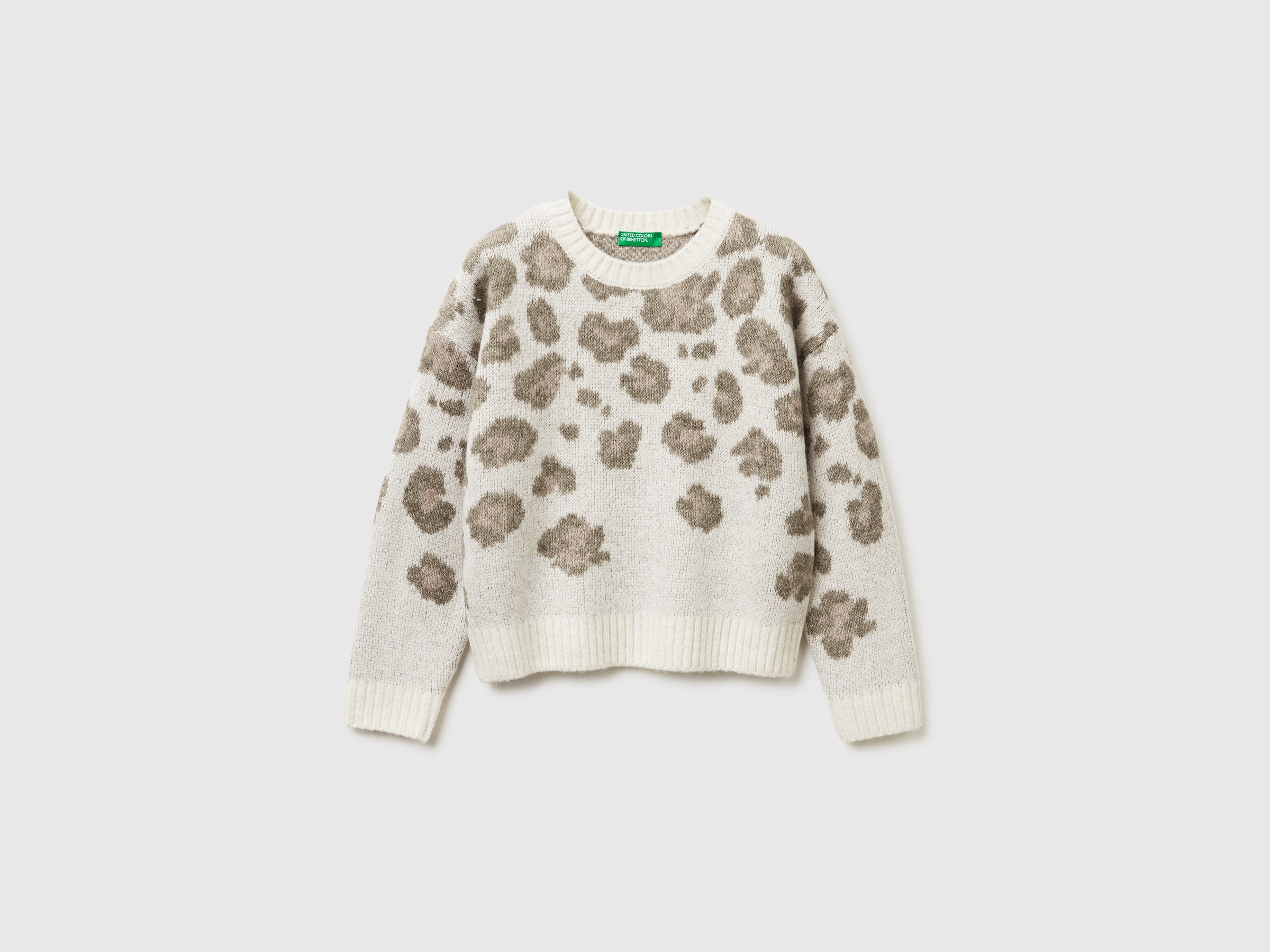 Camisola animalier em mistura de lã - ucb_image_FS