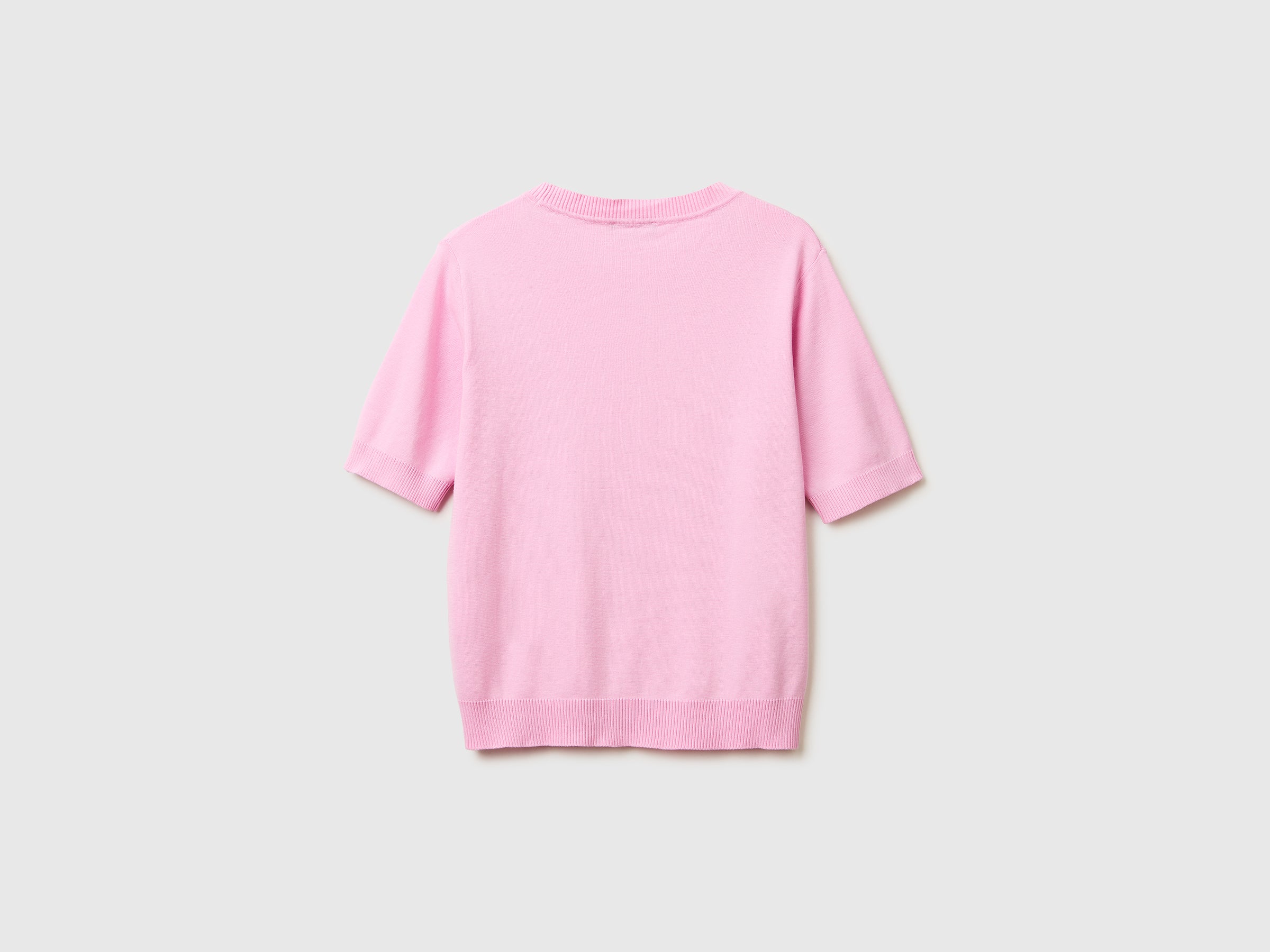 Pink short sleeve sweater - ucb_image_BS