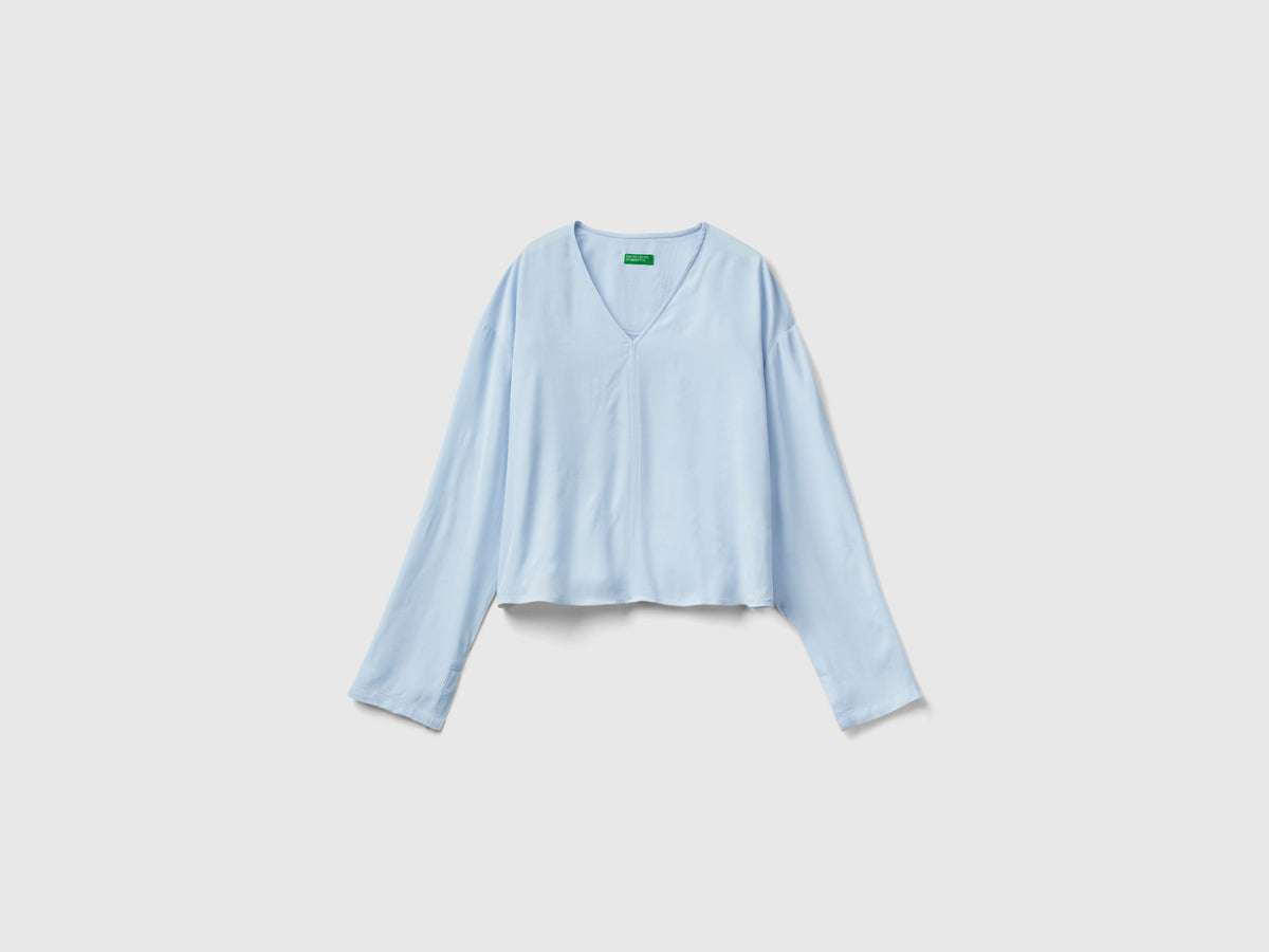 Blusa com decote em V - ucb_image_FS
