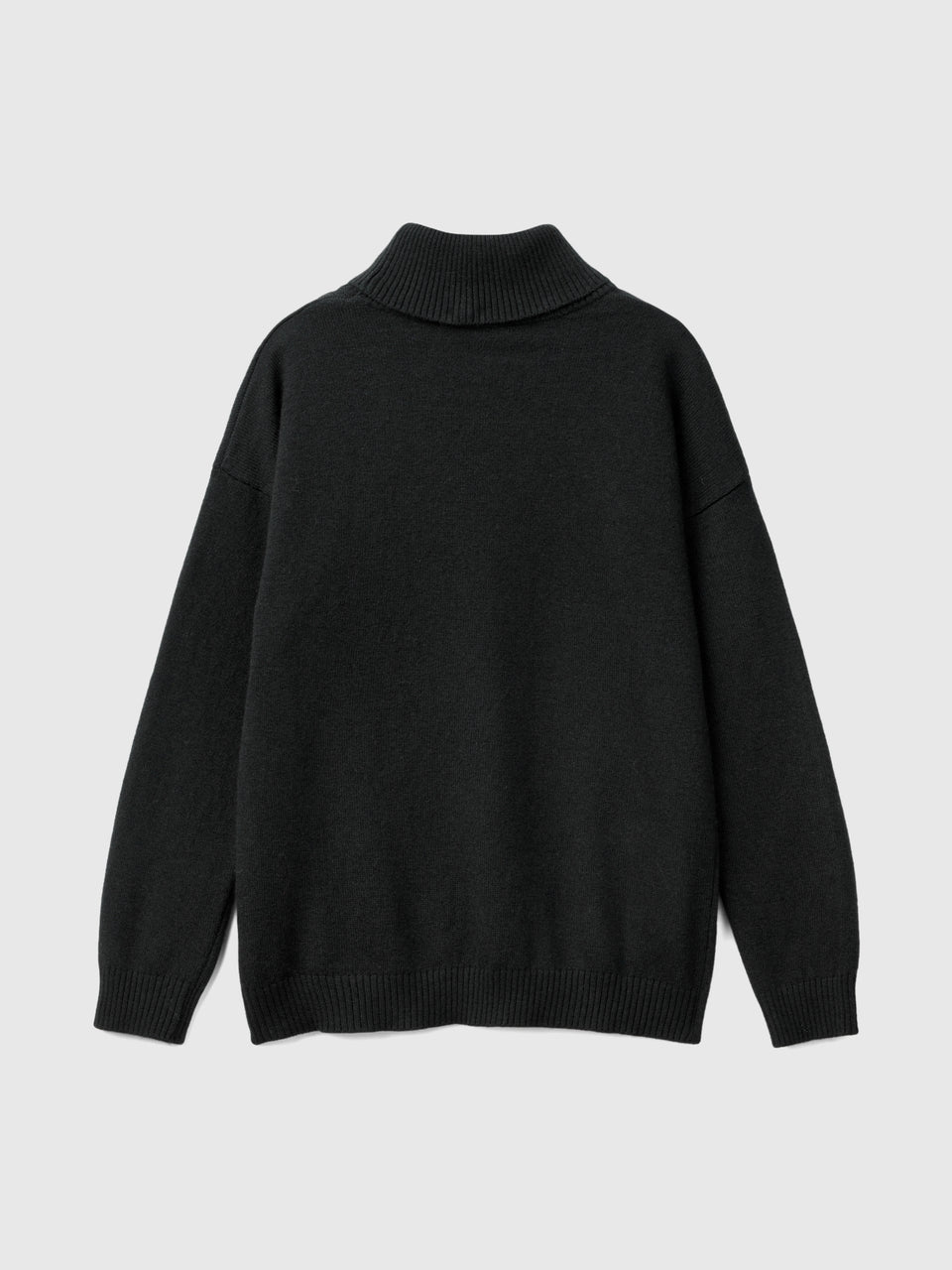 Camisola de gola alta em mistura de lã e caxemira - ucb_image_BS