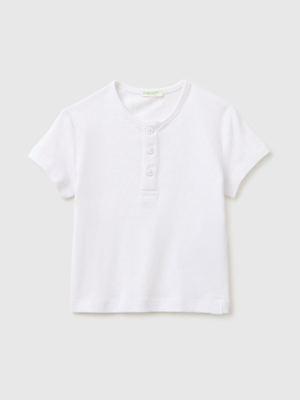 T-shirt carcela de botões em mistura de linho - ucb_image_FS