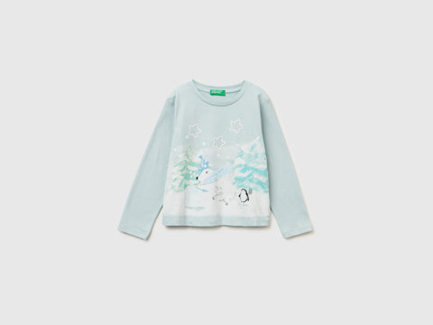 T-shirt com estampa em algodão - ucb_image_FS