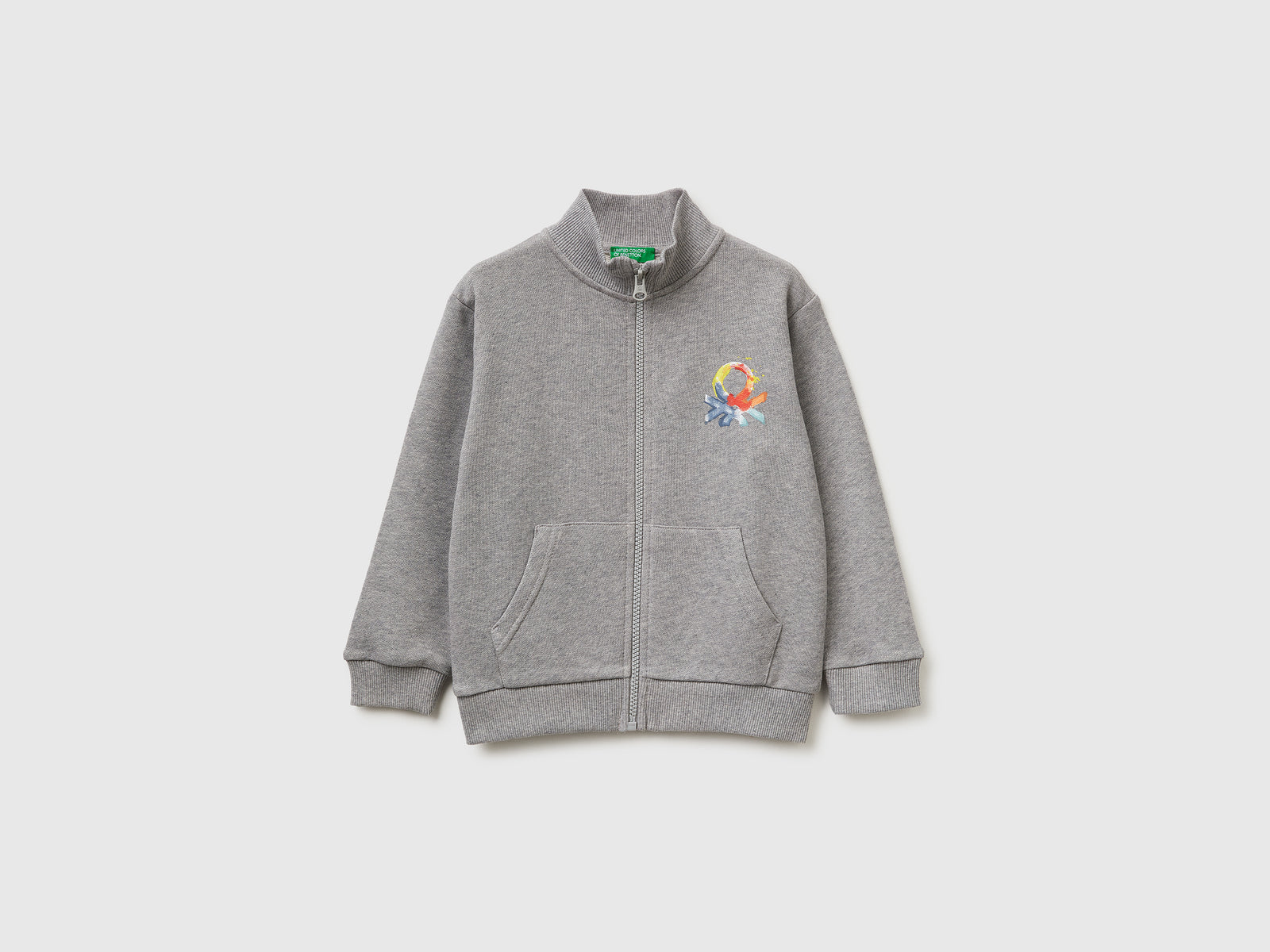 Organic cotton zip-up sweatshirt - ucb_image_FS