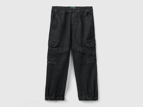Jeans com bolsos jogger fit - ucb_image_FS