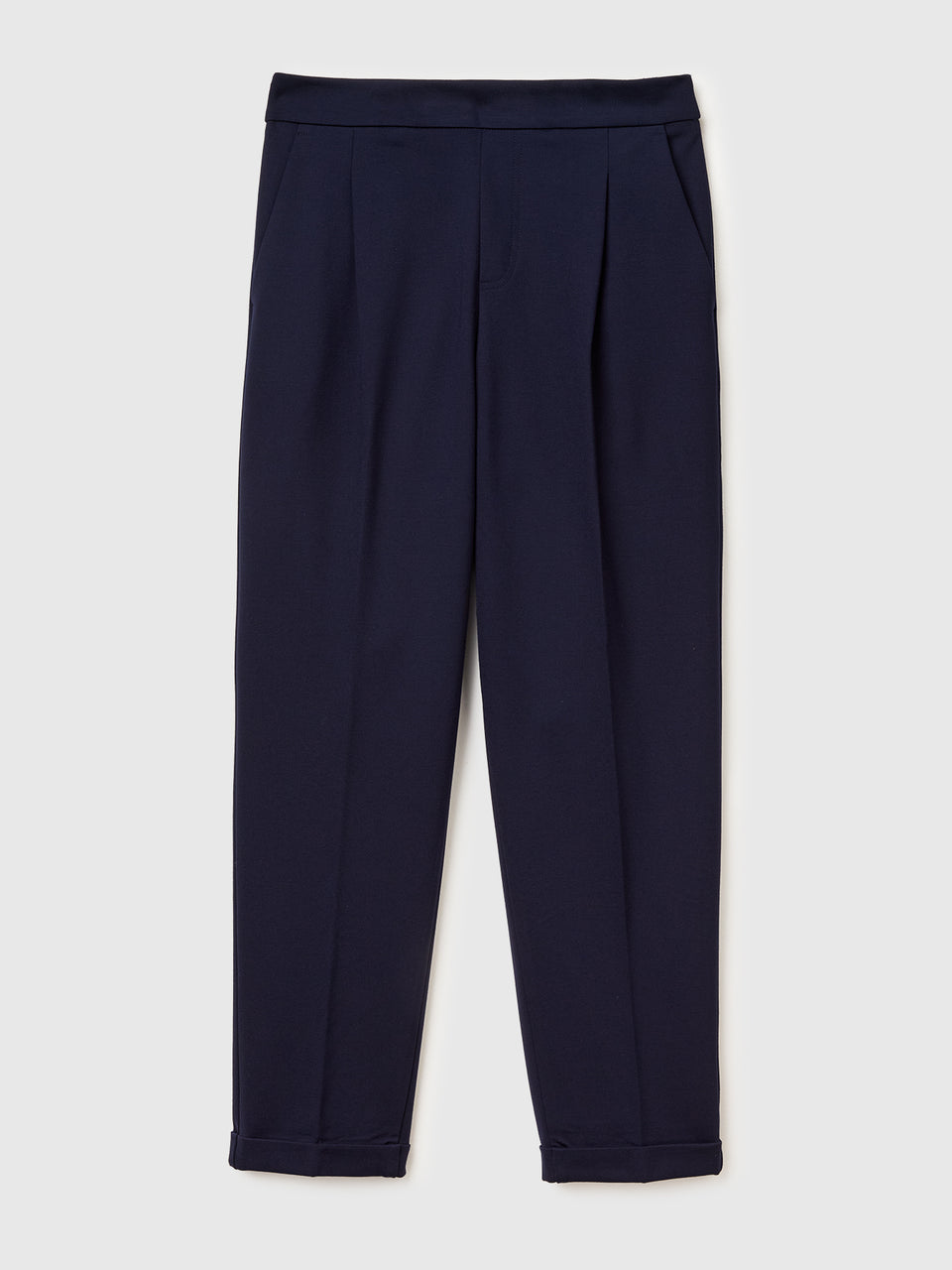 Regular fit trousers with crease - ucb_image_FS
