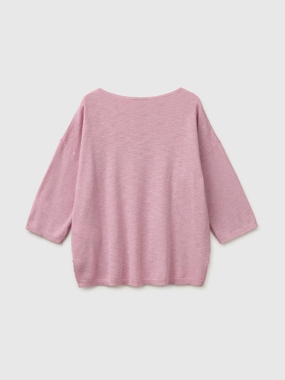 Boxy fit linen blend sweater - ucb_image_BS