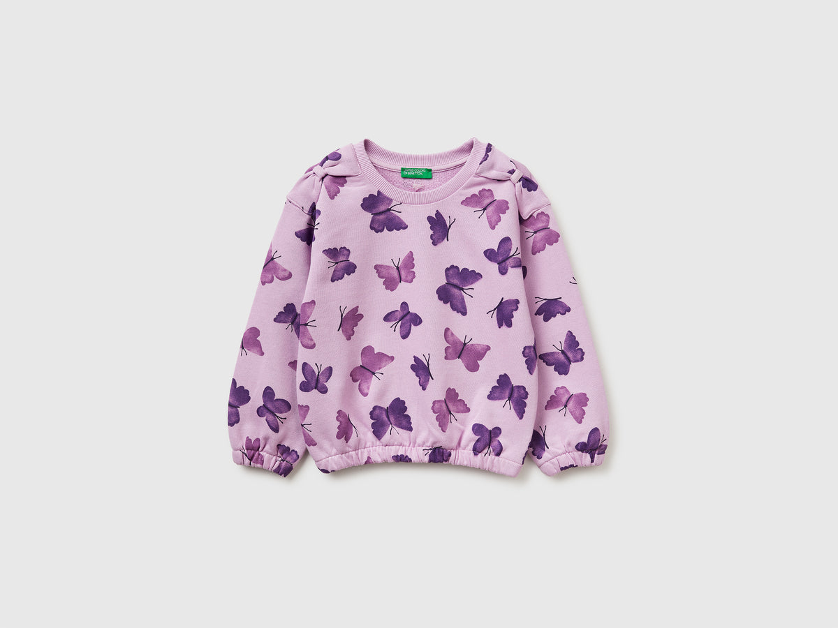 Printed sweatshirt with bows - ucb_image_FS