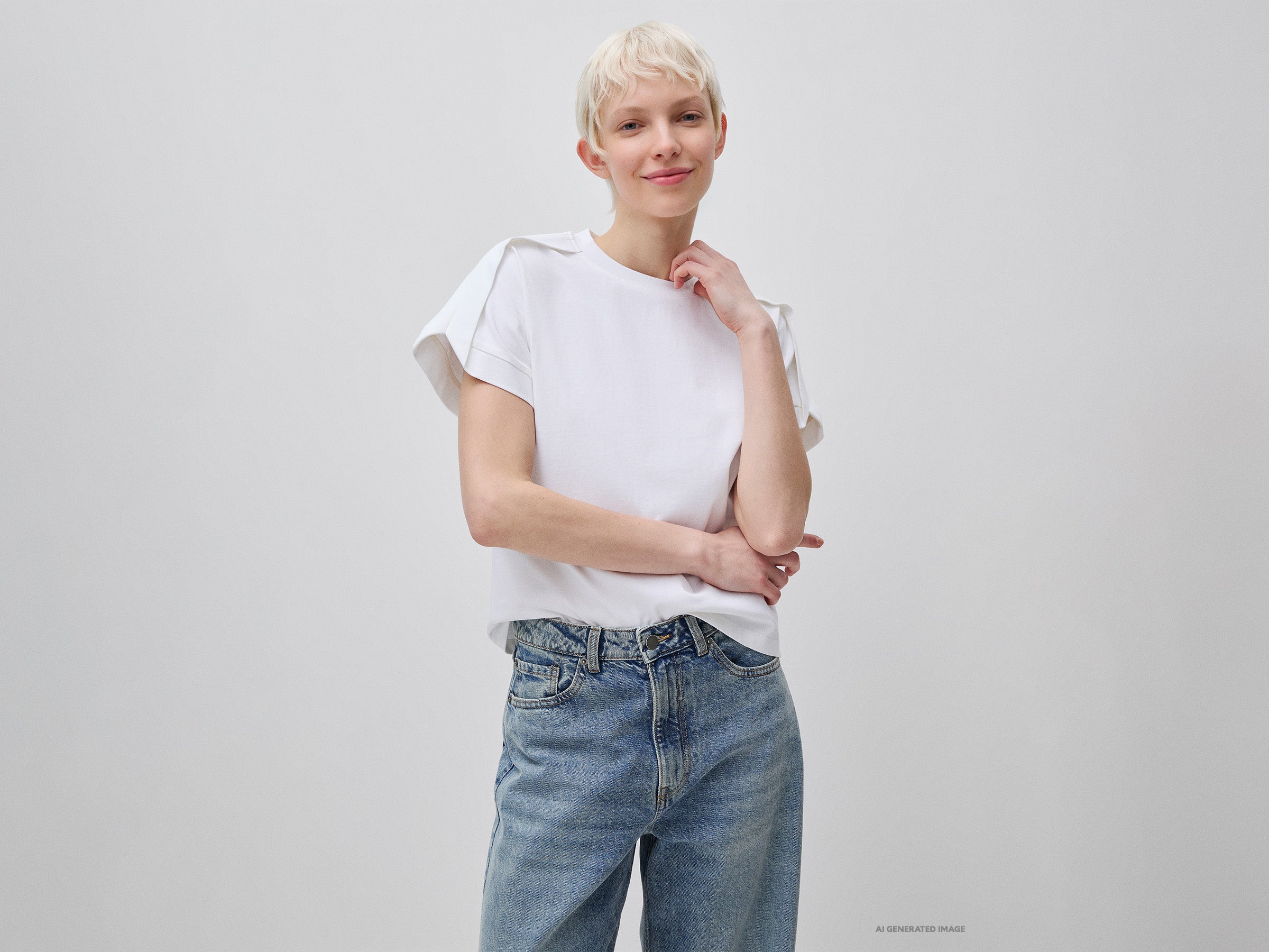 T-shirt com prega nos ombros - ucb_image_F
