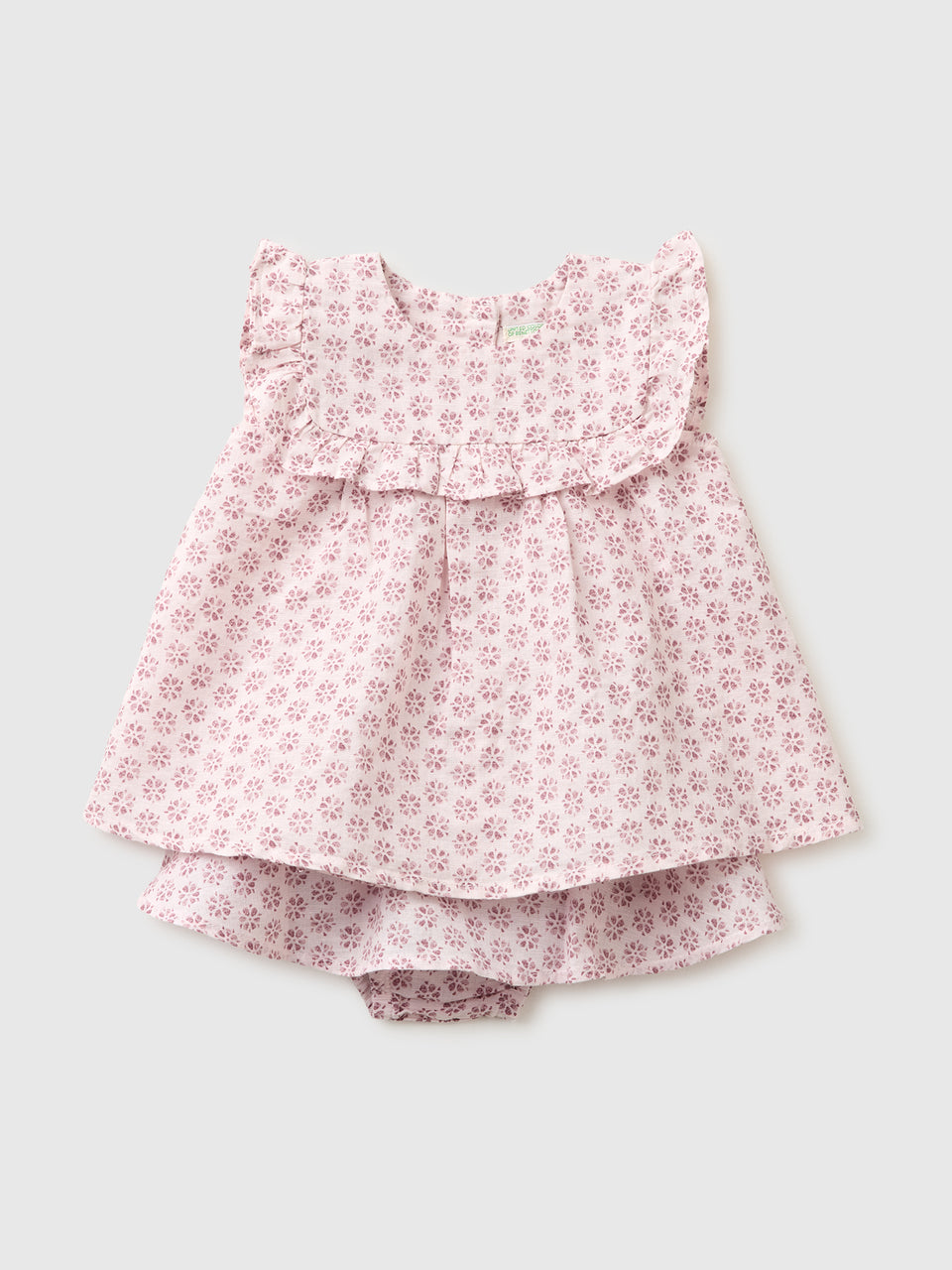 Conjunto às flores em mistura de linho - ucb_image_FS