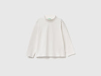 T-shirt de gola alta em algodão stretch - ucb_image_FS