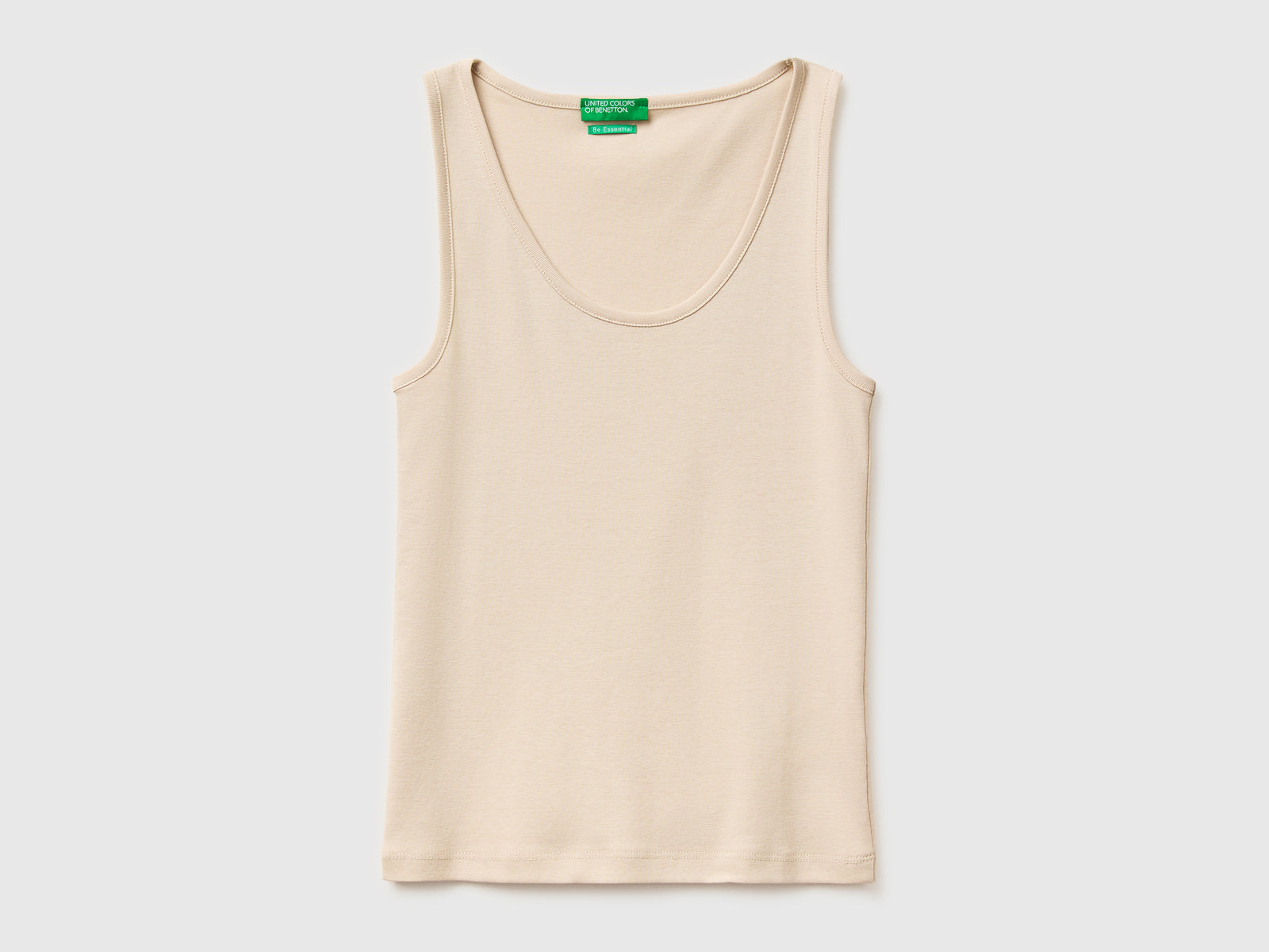 Slim fit ribbed tank top - ucb_image_FS