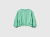 Cropped sweatshirt with fruit appliqué - ucb_image_BS