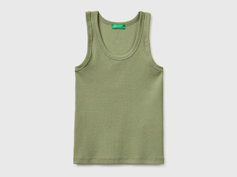 Wide-neck ribbed tank top - ucb_image_FS