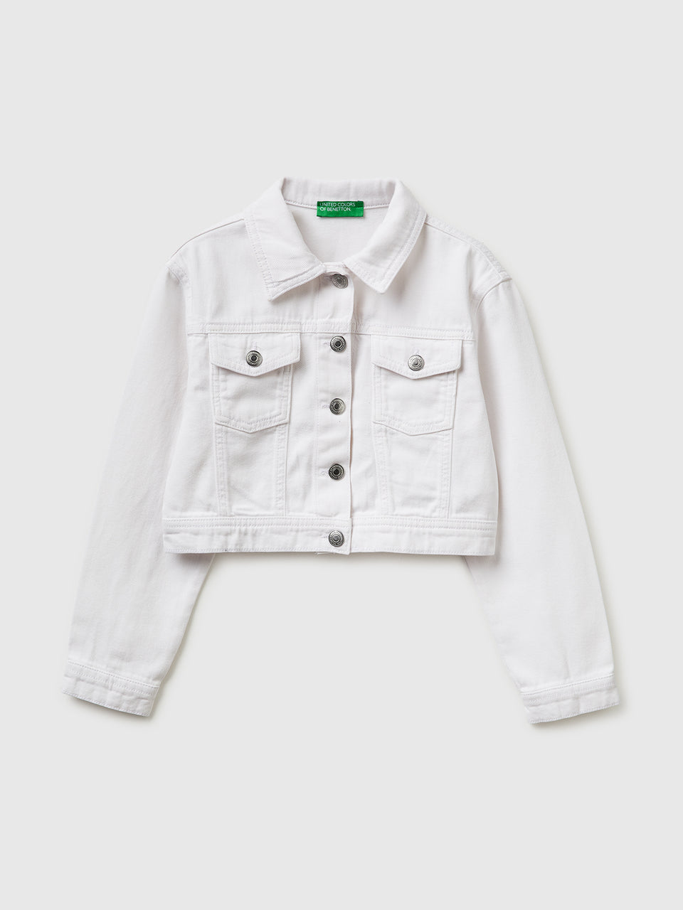 Cropped cotton jacket - ucb_image_FS