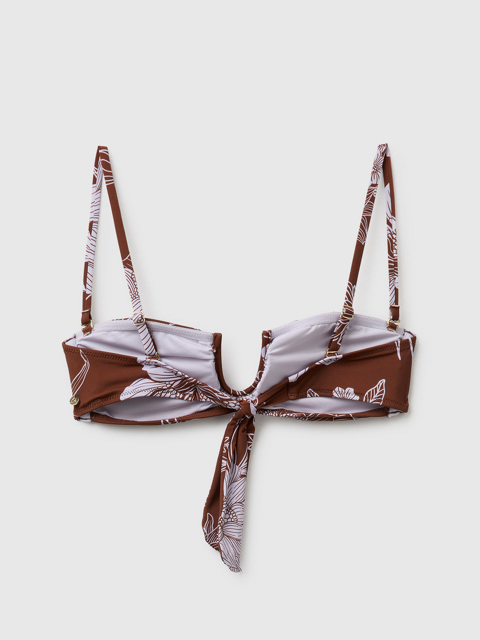 Bandeau de biquíni com estampado floral - ucb_image_BS