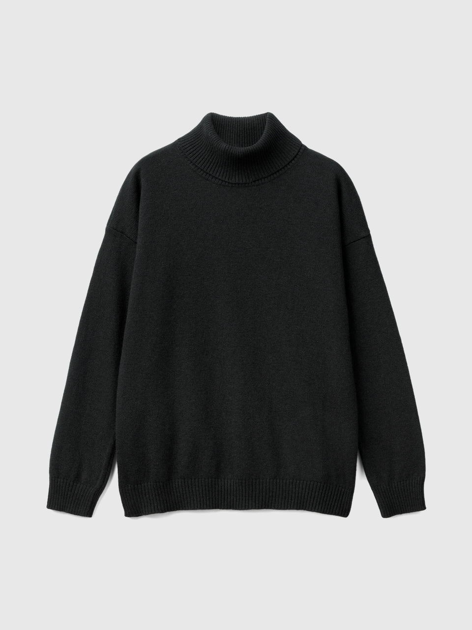 Camisola de gola alta em mistura de lã e caxemira - ucb_image_FS