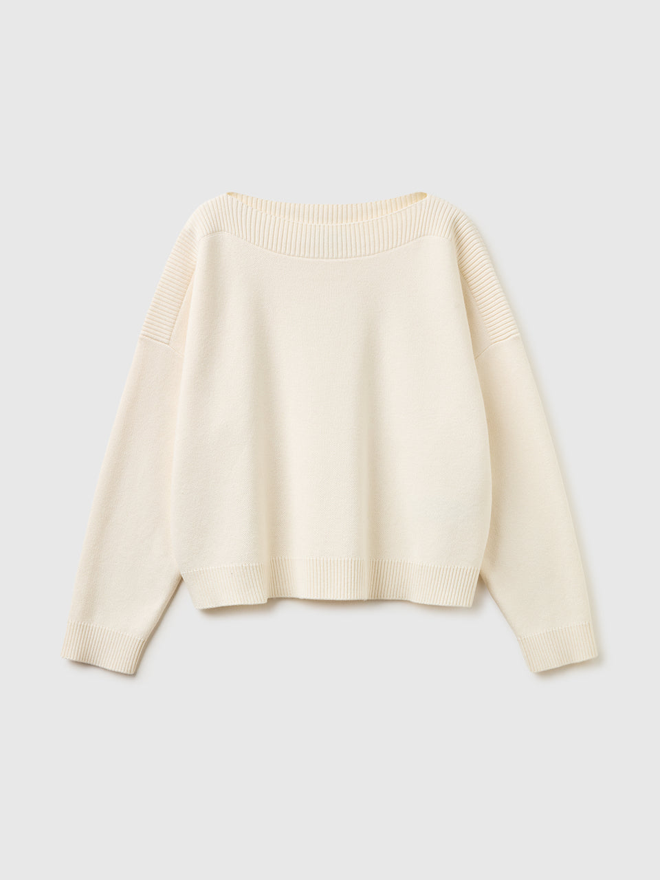 Boxy fit jacquard sweater - ucb_image_FS