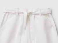 Linen blend trousers with sash - ucb_image_DS1